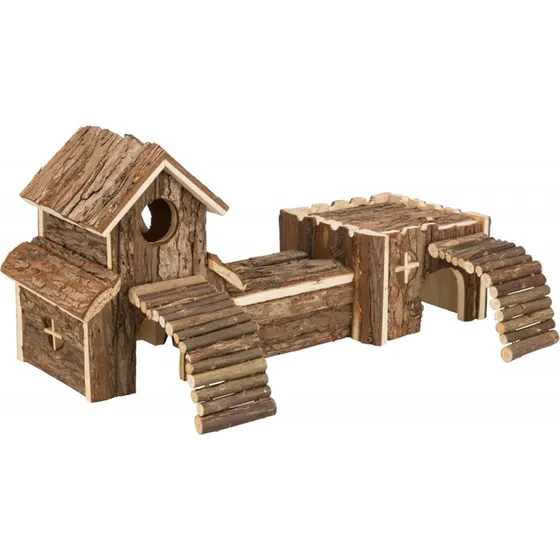 Trixie Natural Living System Frida XL - domek z tunelami dla gryzoni