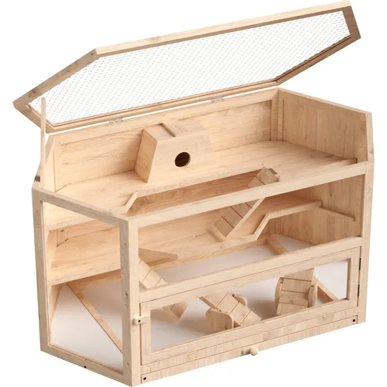 Habitrail Klatka 3 Poziomy z Rampą 115x60x58cm dla Chomików