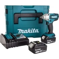 Makita DTW190RFJ Klucz Udarowy 18V 190Nm 1/2" LXT