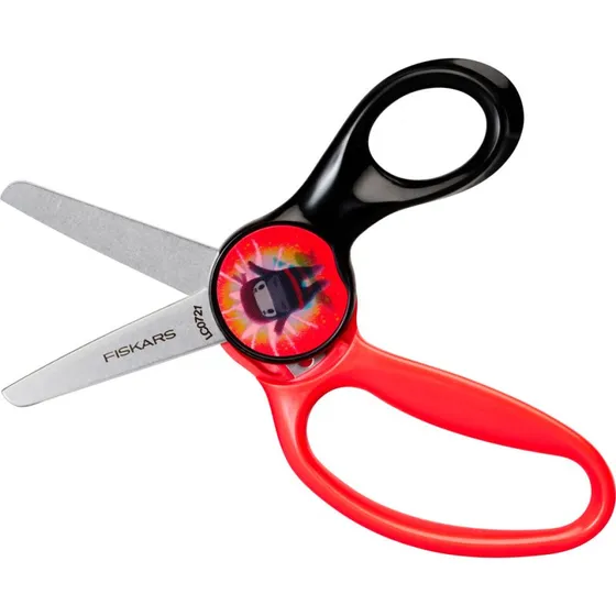 Fiskars Ninja Nożyczki Dziecięce 13 cm z Zaokrągloną Końcówką
