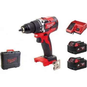 Milwaukee M18 CBLPD-502C 18V 60Nm 2x5,0Ah bezszczotkowa