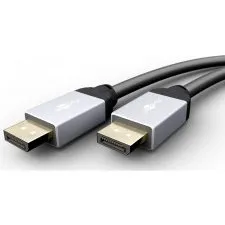 Goobay DisplayPort 1.2, 2m, czarny, wtyk prosty