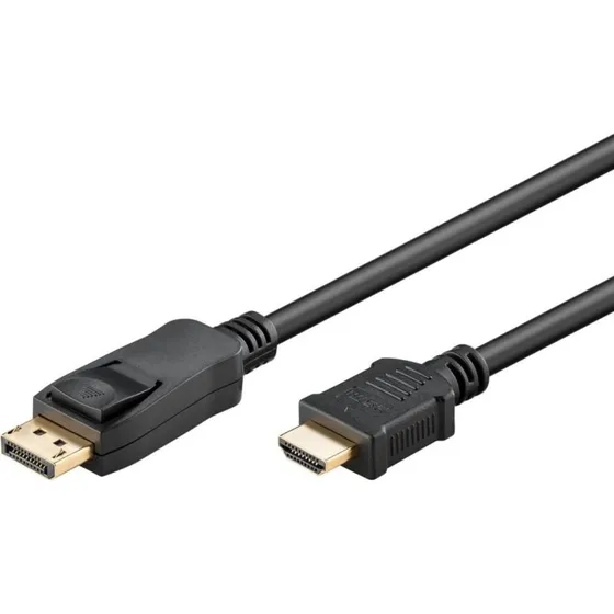 Goobay Kabel DisplayPort 2.0 na HDMI 2.1, 2m, czarny