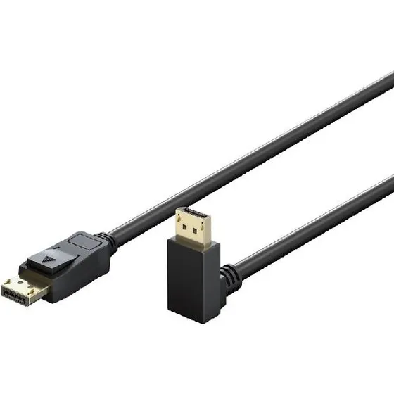 Goobay 77056 DisplayPort 2.0/2.1 1m czarny, 8K@144Hz
