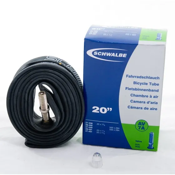 Schwalbe Dętka 20 cali 1 1/8 - 1 3/8 Auto Wentyl