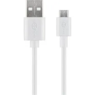 Kabel Micro USB 2 m, Hi-Speed USB 2.0, do Androida