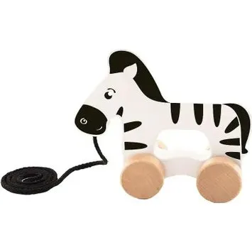 Trefl Zena the Zebra – Zabawka drewniana na kółkach