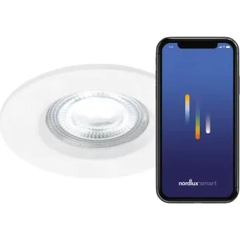 Nordlux Don Smart Color Wbudowany Reflektor Punktowy Czarny