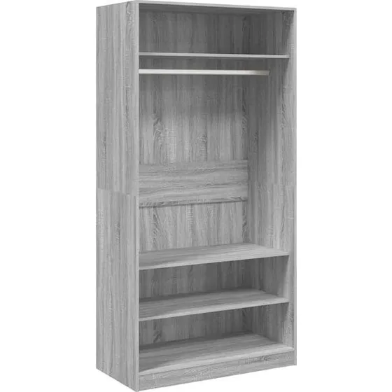 vidaXL Szafa szary db sonoma 100x50x200 cm