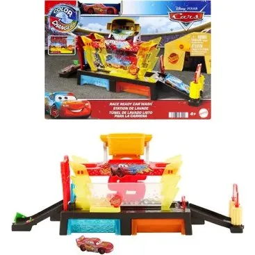 Disney Pixar Cars Set Myjnia Samochodowa Zygzak McQueen