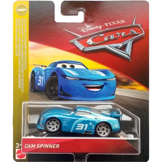 Auta Cars Samochodzik Cam Spinner FLM35 8cm
