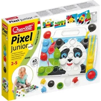 Quercetti Mozaika Pixel Junior Basic 40 elementów