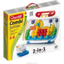 Quercetti Mozaika Combi Junior 2w1 60 elementów