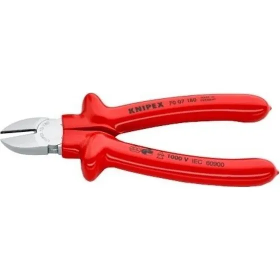 KNIPEX 70 07 180 Szczypce tnące boczne VDE 1000V 180 mm