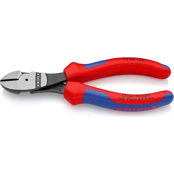 KNIPEX 7402-160 Szczypce tnące boczne o zwiększonym przełożeniu