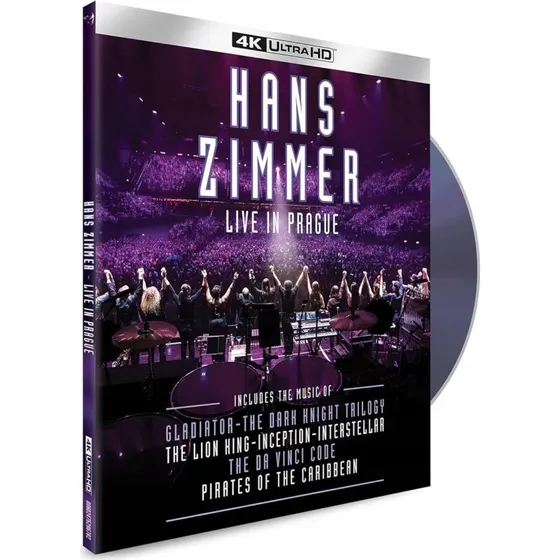 Hans Zimmer: Live in Prague 4K Ultra HD Blu-ray