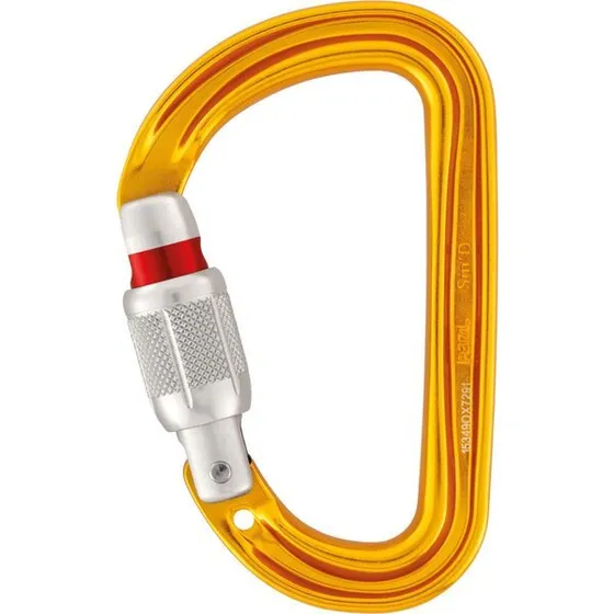 Petzl Sm'D Screw-Lock – karabinek D z blokadą ręczną