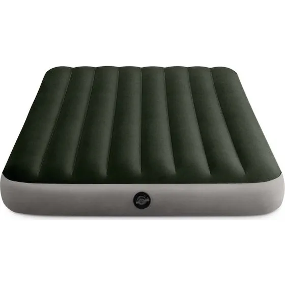 Intex Materac Dmuchany Dwuosobowy 191x137x25 cm z Pompką