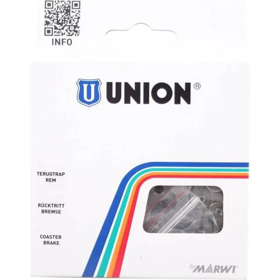 Union Łańcuch 747 1/2"x1/8" 112 linków Czarny