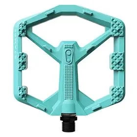 Crankbrothers Stamp 0 Large Turkusowy - Pedały Platformowe MTB