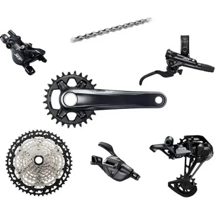 Shimano XT M8100 1x12 170 mm 34T 10-45 2-tłok