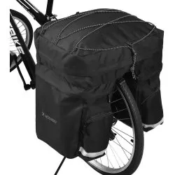 Wozinsky WBB13BK Torba Rowerowa 60 l Czarna z Osłoną