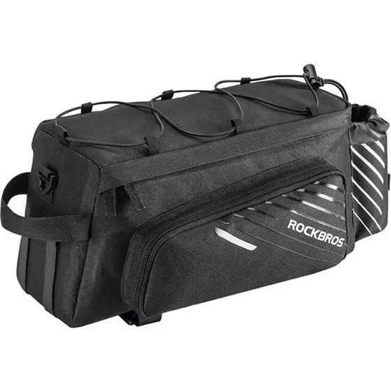 Rockbros A9-BK, torba rowerowa 12L na bagażnik, czarna