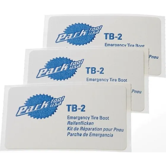 Park Tool TB-2 – zestaw 3 samoprzylepnych łatek do opon