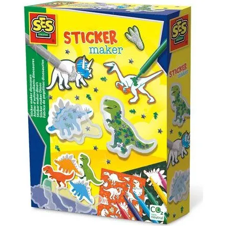 Ses Creative Naklejki Dinozaury – Stwórz Własne