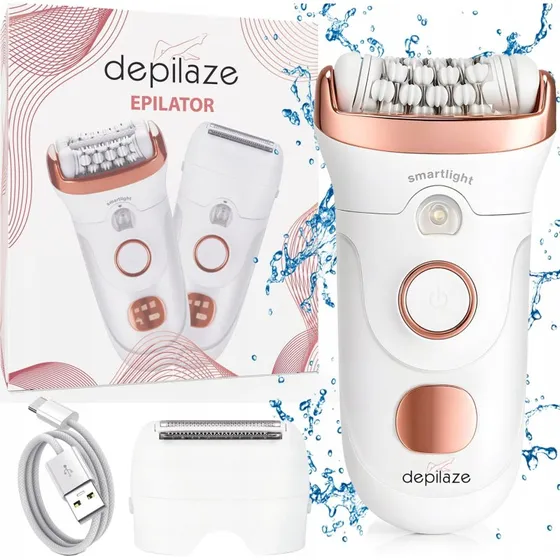 Depilaze Nova Pro 2w1 Depilator Damski z Głowicami