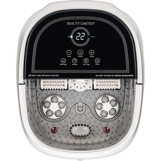 AquaFeet 500W Hydromasażer do stóp z regulacją temperatury i timera