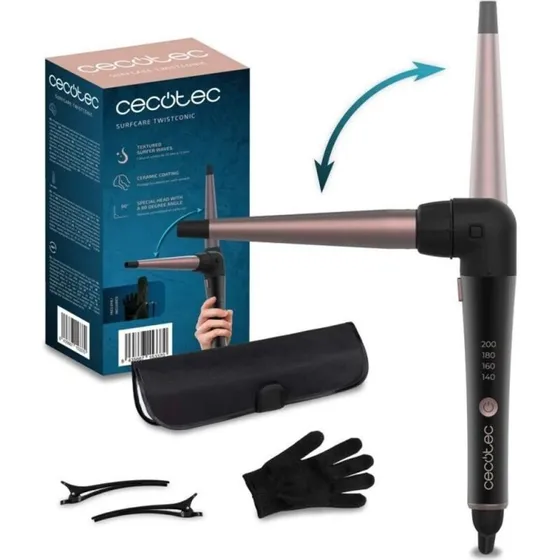 Cecotec Lokówka SurfCare TwistConic 13-25 mm
