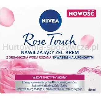 Nivea Żel-Krem Z Wodą Różaną i Kwasem Hialuronowym 50ml