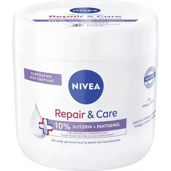 Nivea Repair & Care Krem do ciała bez perfum 400 ml
