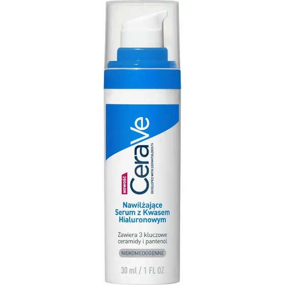 CeraVe Serum z Kwasem Hialuronowym 30 ml z Ceramidami i Witaminą B5