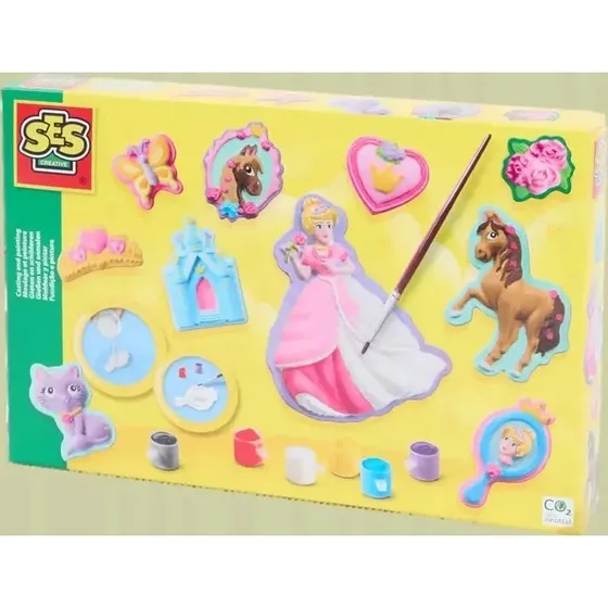 SES Świat księżniczki Królewny 3D – odlewy gipsowe 5+