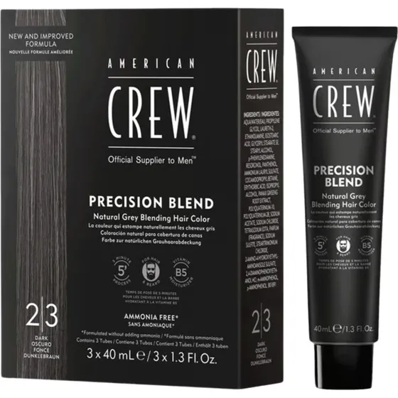 American Crew Precision Blend 2-3 Dark 3x40ml