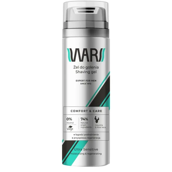 Wars Expert for Men Żel do golenia Comfort & Care 200ml
