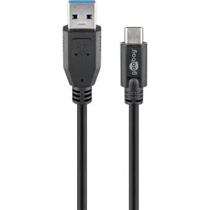 Goobay Kabel USB 3.0 USB-C 2m Czarny