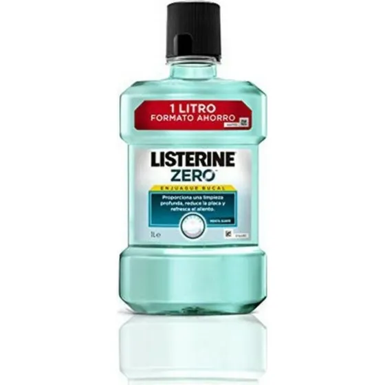 Listerine Zero Alcohol Mouthwash Soft Mint 1000 ml
