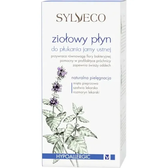 Sylveco Ziołowy Płyn Do Płukania Jamy Ustnej 500ml