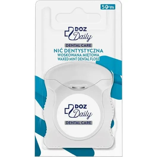 DOZ Daily Nić Dentystyczna Woskowana 50 m