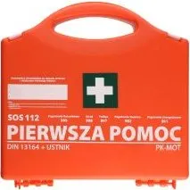 PK-MOT AZP110 Apteczka pierwszej pomocy czerwona