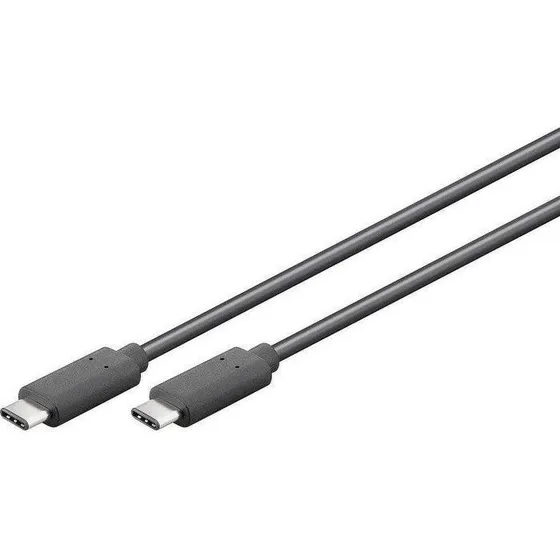 GOOBAY USB-C-PD60-0.5BK, kabel USB-C 0,5 m, 5 Gbps, czarny