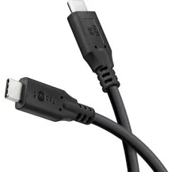 Goobay USB-C USB-C 3 m, 5 Gbit/s, 60 W, czarny