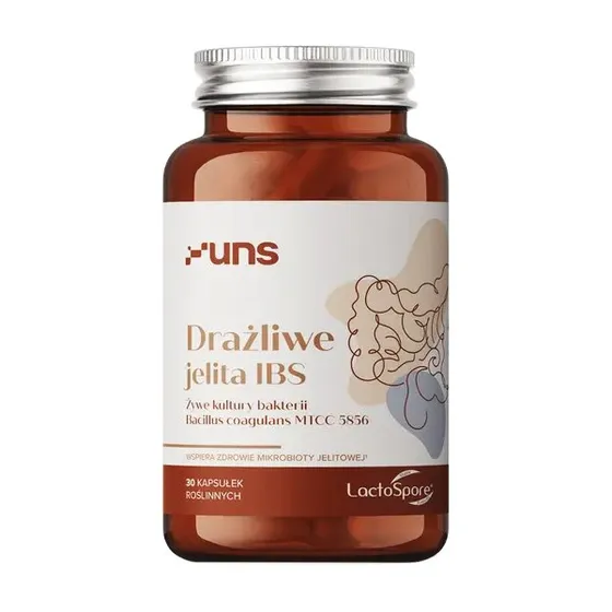 UNS Drażliwe Jelita IBS 30 kapsułek