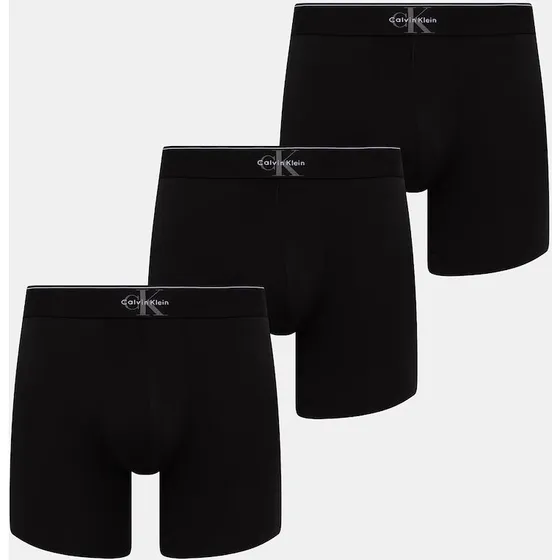 Calvin Klein Bokserki Męskie 3-pack Czarne LV00NB4473