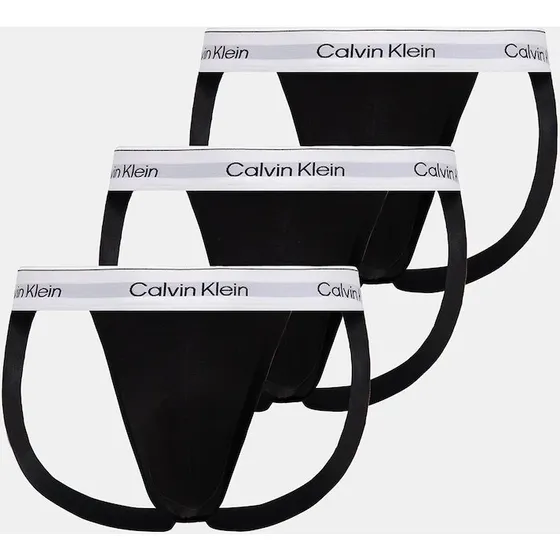 Calvin Klein Bokserki ICON COTTON 3 szt. czarny/niebieski/jasnoniebieski