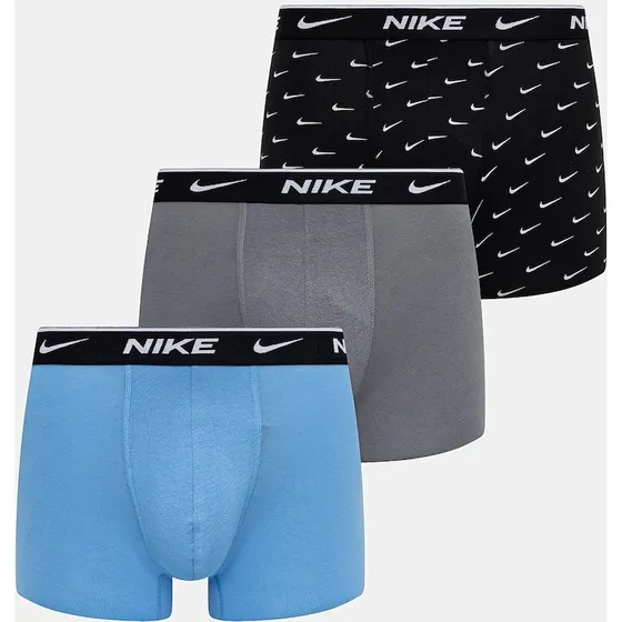 Nike Bokserki DRI-FIT Everyday Cotton Stretch 3-pack szary