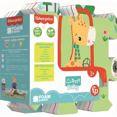 Fisher Price Puzzlopianka Smile Trefl 8 elementów
